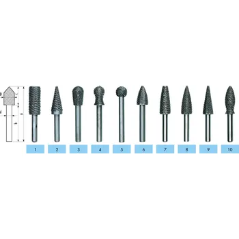 Rotační pilník silný 5