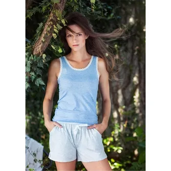 Dámské noční prádlo Pyžamo Key krátké LNS 119 Velikost: M, Vzor: 119