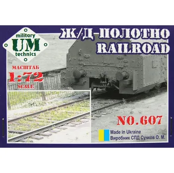 Plastikový model Unimodel 1/72 Railroad
