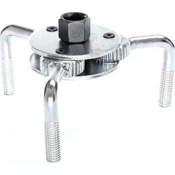 Sada nářadí Stavitelný klíč na olejový filtr tříramenný, 70 - 120 mm, TA1049