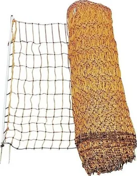 Ohradník Kerbl Síť vodivá pro drůbež 112 cm x 50 m oranžová 1 hrot