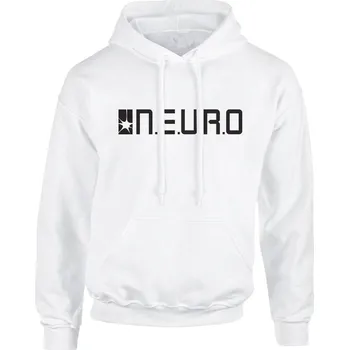 Pánská mikina Pánská mikina s kapucí N.E.U.R.O. Velikost: M, Barva: Bílá