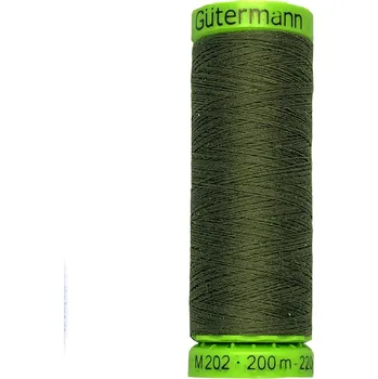 Nit Univerzální šicí nit Gütermann extra jemná 200m zelená tmavá 597