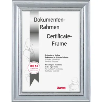 Rám na obraz Hama Lobby silver 21x29,7 Resin DIN A4 175811