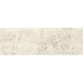 Obklad Silence silver sciana carpet dekor rekt. polysk - obkládačka rektifikovaná 25x75 šedá 160679