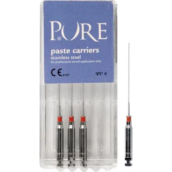 Rybářský háček Pure Paste Filler #25 – 25mm červené, 4 ks