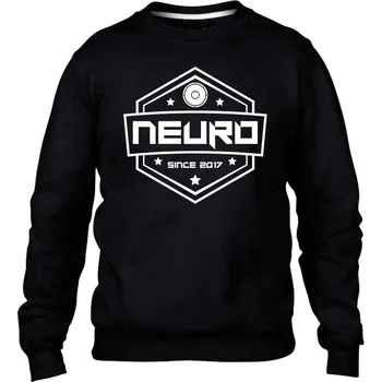 Pánská mikina Neurofunk mikina pánská bez kapuce "Erb" Velikost: XL, Barva: Černá