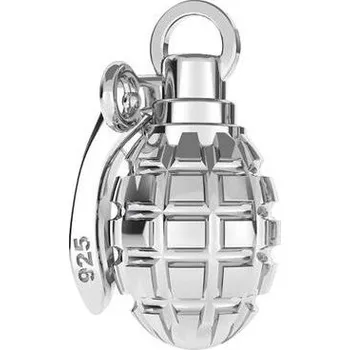 Přívěsek Stříbrný přívěsek granát