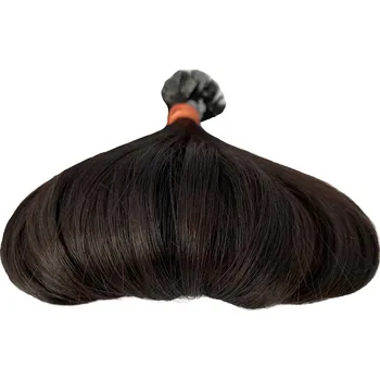 Příčesek Středoevropské vlasy, HNĚDÁ TMAVÁ 35 - 39 cm