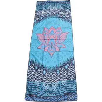 Protiskluzový ručník na jógu Lotos