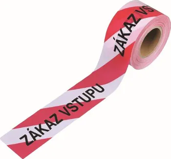 Výstražná páska Toptrade Výstražná páska Zákaz vstupu 100 m x 7,5 cm