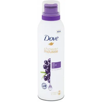Sprchový gel DOVE Shower Mousse With Acai Oil sprchová pěna 200 ml