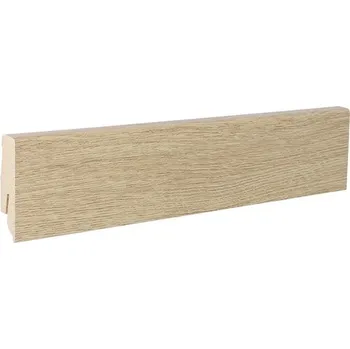 soklová lišta Podlahová lišta MDF 22 x 60 x 2600 mm dub červený