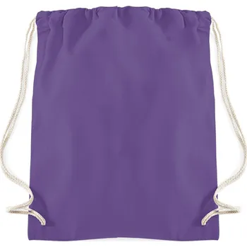 Sportovní vak Trikon Sportovní vak basic 100% bavlna univerzální Fialová