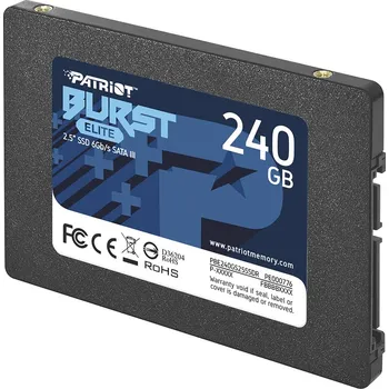 SSD disk PATRIOT BURST ELITE 240GB SSD / Interní / 2,5" / SATA 6Gb/s /, PBE240GS25SSDR