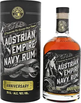 Rum Austrian Empire Navy Anniversary 40 %  0,7 l tuba