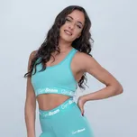 GymBeam Sportovní podprsenka Simple Turquoise Velikost: S