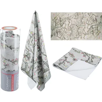 Carmani® Carmani - Ručník V. van Gogh, Kvetoucí mandlový strom v dárkové krabičce - 50*100 cm