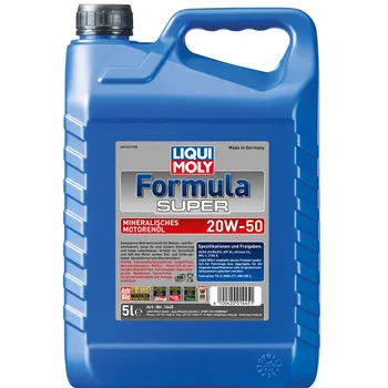 Motorový olej Liqui Moly Formula Super 20W-50 5 l