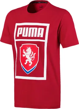 Pánské tričko PUMA FAČR DNA Tee 757123-01 L