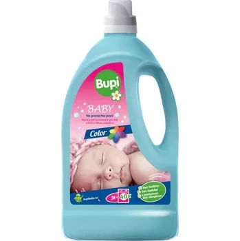 Prací gel Bupi Baby Color tekutý prací prostředek pro děti a lidi s citlivou pokožkou 3L