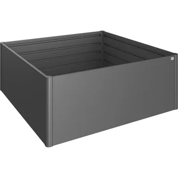 Truhlík Biohort Zvýšený truhlík na zeleninu 2 x 2 tmavě šedá metalíza (Rozměr 201 x 201 x 77 cm)