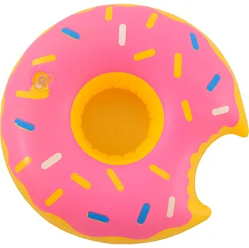 ISO 5681 nafukovací plovoucí držák na nápoj růžová kobliha