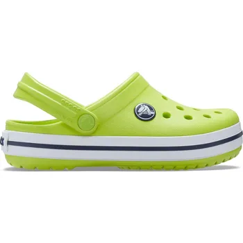 Chlapecké pantofle Crocs Crocband Clog K 204537 Lime Punch 38-39