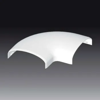 kabelová chránička Kryt KOPOS LE 60 roh ohybový 8763 HB bílá