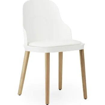 Jídelní židle Normann Copenhagen Židle Allez Chair Oak/Leather, white