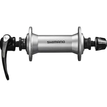 Náboj kola Nába přední Shimano ALIVIO HB-T4000 pro ráfkovou brzdu 32 děr RU: 133 mm stříbrná