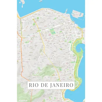 Plakát Plakát, Obraz - Rio de Janeiro color