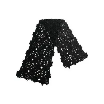 Šála Gotický šál dámský dlouhý s květinovým vzorem