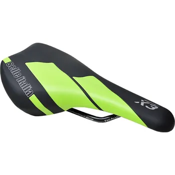 Sedlo na kolo Sedlo Selle Italia X3 BOOST černo-zelený