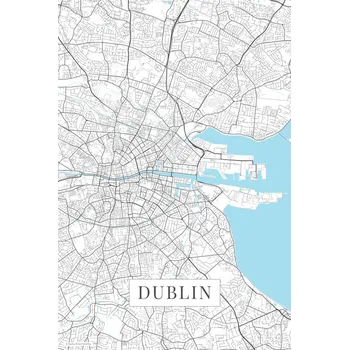 Plakát Plakát, Obraz - Dublin white