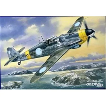 Plastikový model Unimodel 1/48 Messerschmitt Bf 109G-6/R3 (Finnish AF)