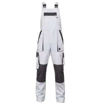 ČERVA Max Summer kalhoty s laclem bílé/šedé, 46