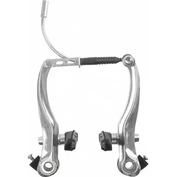 Brzda na kolo brzdy MTB V-br Al PROMAX P+Z stříbrné 110mm dlouhá pružina servisní balení