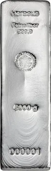Heraeus Investiční stříbrný slitek 5000 g