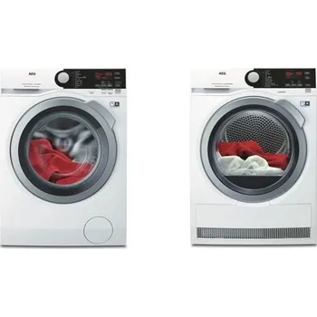 Set pračky a sušičky AEG L7FBE68SC + AEG T8DBE48SC