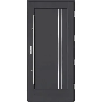 Vchodové dveře BARAŃSKI DB 83 90/200/78 L bílá