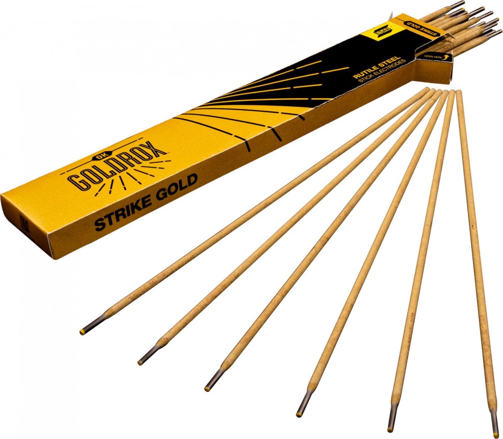 ESAB OK GoldRox - elektroda na ocel - 2,5 x 350 mm (1 kg) 46592535Z0