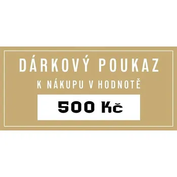 Dárková visačka Warehouse1 Dárkový poukaz 500 Kč