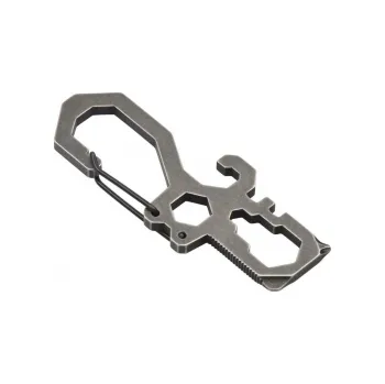 Multifunkční nůž Munkees Nerezový multifunkční klíč II. Šedá