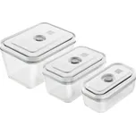 Vakuovací dózy s víkem ZWILLING FRESH & SAVE SET/3ks skleněné
