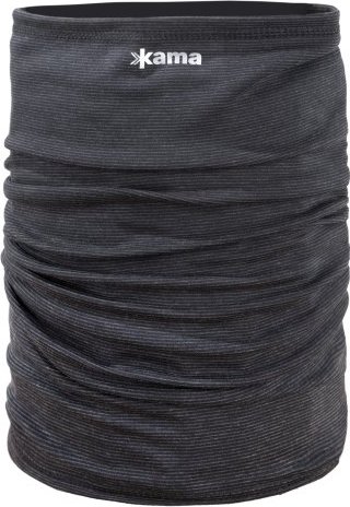 Kama tecnowool Merino nákrčník S03 110 - černá 25x48