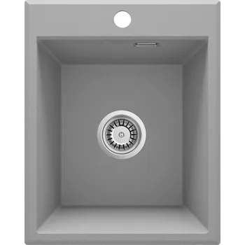Granitový dřez Granitový dřez Deante ERIDAN ZQE S104 světle šedá