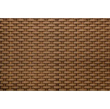 zahradní zástěna Zahradní zástěna na plot/balkon 110 cm, světle hnědá