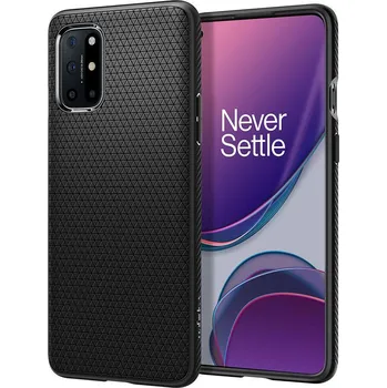 Pouzdro na mobilní telefon Spigen Liquid Air pro Oneplus 8T Matte Black