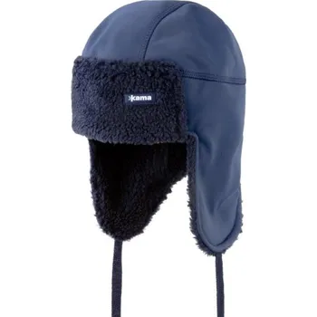 Čepice Kama Soft Shell beranice AW65 108 - tmavě modrá M